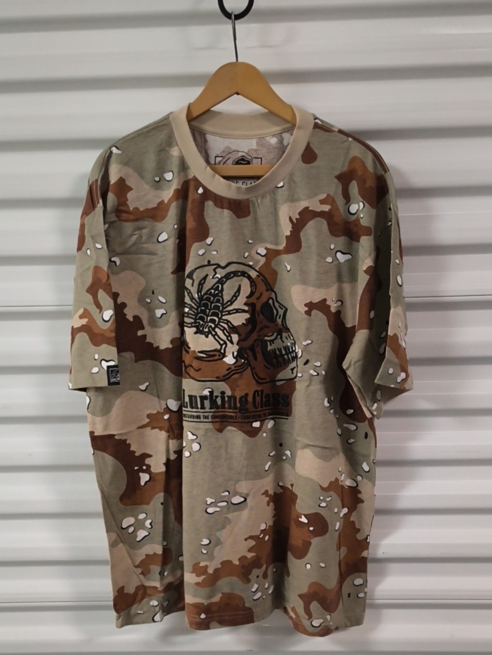 Lurking Class by Sketchy Tank Camo Graphic Crewneck Short Sleeve T-shirt XL